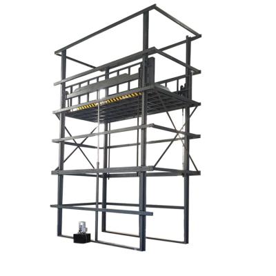 China Easy Operation Mark Hydraulic Rail Lift Machinesuspended Platform for sale