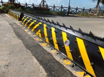 China High Strength Manganese Steel Safety Road Blocker Motorized Road Block Barrier Systems for sale