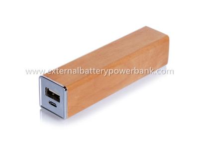 China cargador inalámbrico del banco del poder 2600mAh para Xiaomi Iphone5 hecho en el material de madera en venta