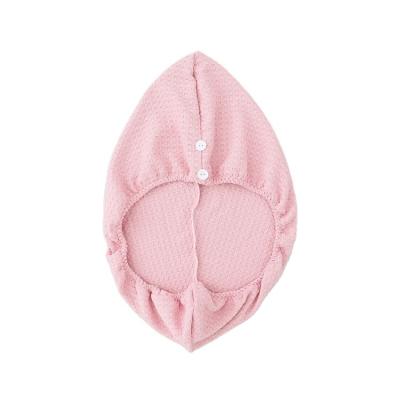 China Super Absorbent Quick Dry Shower Cap Women Color Microfiber Hair Drying Hats Simple Thick High Quality Child Safe Towel for sale