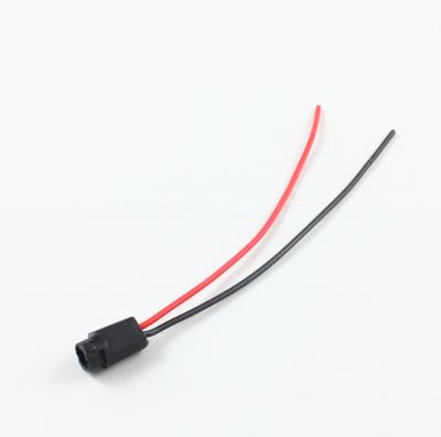 China The red and brown harness from A.W.G. 24 wire electronics products for T5 led bulb socket for sale