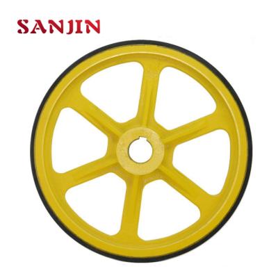 China Modern XIZI Escalator Friction Wheel 455/587*30 XIZI Escalator Parts for sale