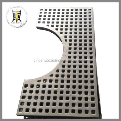 China Water Draining High Quality Factory Price Cast Iron Ditch Drain Grates for sale