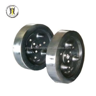 China Industry ISO 9001 Industrial Cast Iron Flywheel for sale