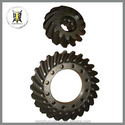 China Starter Ring Gear Custom Forged Steel Ring Gear , Precision Casting Steel Ring Gear for sale