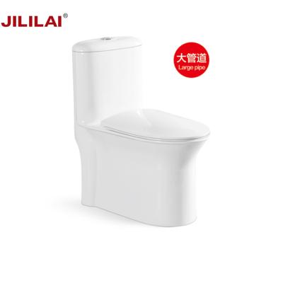 China Wholesale Modern Style Bathroom Double-flush Model 2410 Wc Floor Siphonic One Piece Cheap One Piece Toilet for sale