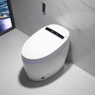 China Hot sale Japanese automatic operation one piece ceramic WC closestool automatic intelligent smart toilet for bathroom for sale