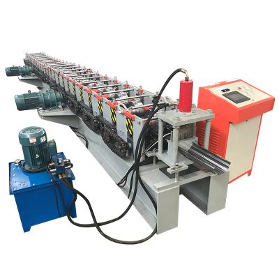 China Building Material Stores Door Frame Roll Forming Machine Aluminum Window Frame Making Machine for sale