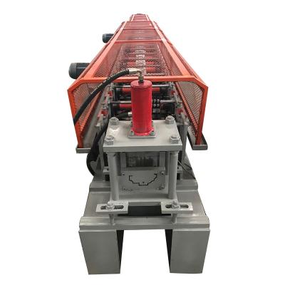 China Building Material Shops Price Of Folding Steel Door Frame Making Roll Forming Machine for sale