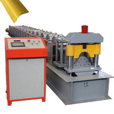 China Building material stores covering sheet metal ridge cold cap roll old making machine for sale