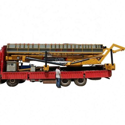 China Hydraulic Rising Platform Table Lifting Equipment For Roofing Tile Rolling Machine 8.5M*1.8M*1.2M for sale