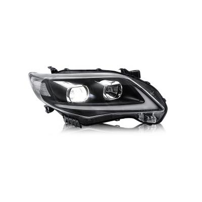 China PC+ABS YH Factory Wholesale Front Lamp 2011 2012 2013 Head Lights Car Accessories LED Headlights For Toyota Camry for sale