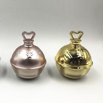 China Custom Spherical Acrylic 5g 10g Heart Shape Eye Cream Cream Jars for sale