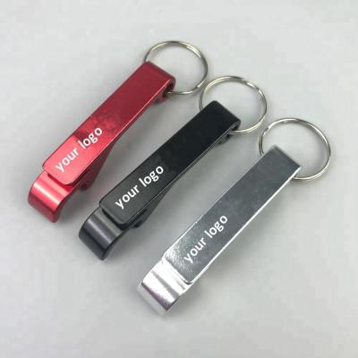 China Stocked Custom Hot Style Bottle Opener Promotional Custom Key Chain With Logo for sale