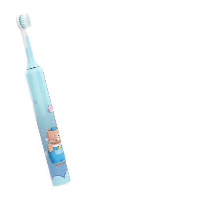 China Household Silicone Kids Reminder Smart Kids Clock Timer Sonic Toothbrush App Game Teaching Electric Toothbrush for sale