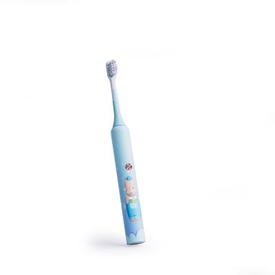 China Eco-friendly Automatic Sonic Smart Play Toothbrush Household Children Teaching Child Electric Toothbrush for sale