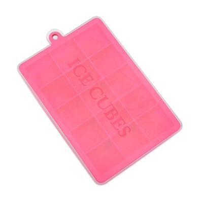 China Non Viable Stick Ice Cubes Easy To Fall Safe 15 Grid Ice Cube Tray Mold Silicone Whiskey Ice Tray for sale