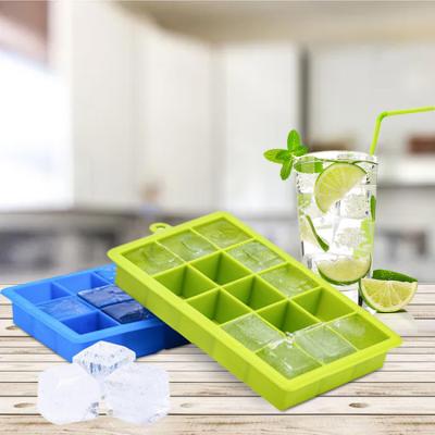 China Viable Chinese Ice Cream Tray Cubes From Ice Silicone Cube Tray Colorful Silicone Cute Mini From Manufacturer for sale