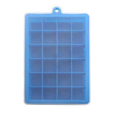 China Sustainable High Quality Cheap Soft Interior Design Easy To Mold Silicone Ice Cube Mold Tray for sale