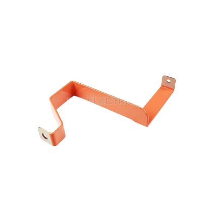 China High Quality New Vehicle New Engery Vehicle Insulated Copper Bus Bar With Epoxy Coated Orange For New Energy Vehicle for sale