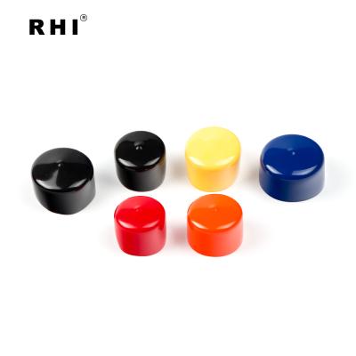 China Used in high quality 8 mm pipe and tube ID x 15 mm height plastic tube end caps for sale