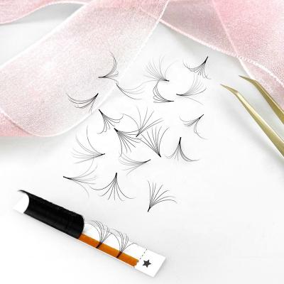 China BEAUTY ALICE BEAUTY full volume OEM ODM eyelashes one second blooming manufacture fans eyelash fan easy volume eyelash extension private label for sale