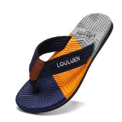 China 2023 Cheap Beach PVC Slippers China Supplier Fashion Trend Unique Outdoor Luxury Mens Flip Flops for sale