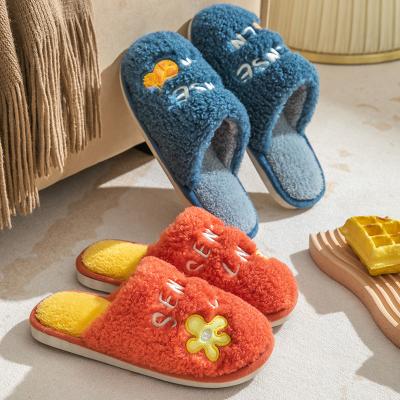 China Cushioning Indoor Ladies Hairy Winter Slipper Bedroom Slippers Winter House Slippers Woman Home for sale