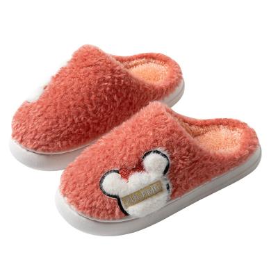 China Wholesale New Plush Cotton Slippers Winter Wholesale Home Cushioning Thickened Non Slip Warm Cotton Home Slippers for sale