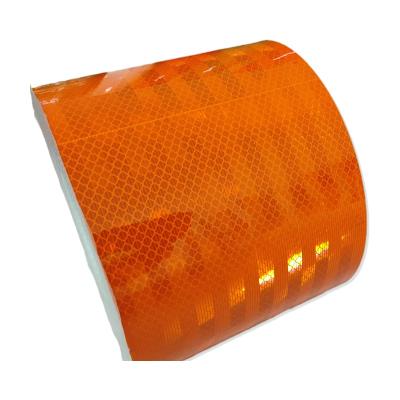 China Tearable Custom Sticker Stickers High Quality Custom Orange Reflective Tape for sale