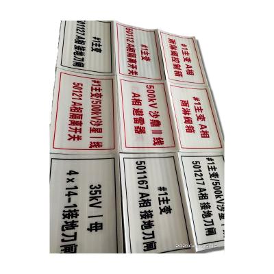 China Outdoor Sign High Quality Tearable Street Signs Popular Application Sign Board for sale