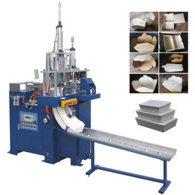 China Factory Professional Production Automatic Food Box Paper Lunch Box Forming Machine for sale