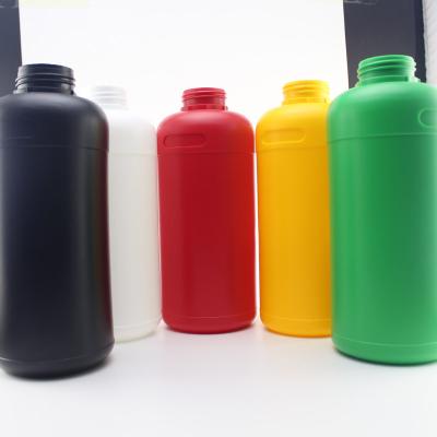 China E Liquid Packing 1000ml Fertilizer Empty Liquid HDPE Bottle 1l Plastic Bottle Plastic Chemical Ink Bottle for sale