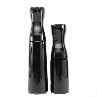 China Cosmetic 10oz 200ml 300ml 360 Coverage Fine Mist Continuous Barbershop Hair Salon Plastic Spray Bottle for sale