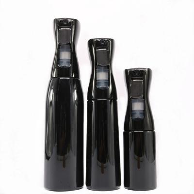 China Barber Hairdressing Cosmetic Continuous Plastic Trigger Fine Mist Spray Bottle 200ml 300ml 500ml With Customized for sale