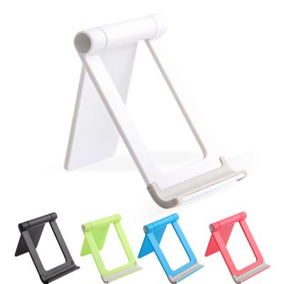 China Universal Promotion Adjustable Foldable Flexible Portable Lazy Desktop Cell Phone Mobile Stand for sale