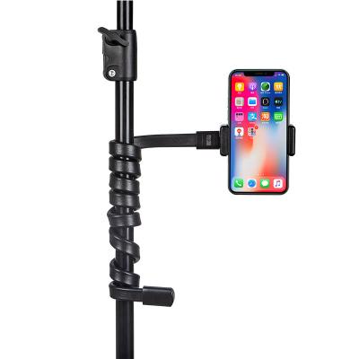 China Universal Mobile Phone Stand Cell Phone Stand Holder Home Bed Adjustable Lazy Flexible Flexible Clip Clip Universal Smartphone Desk Stand for sale