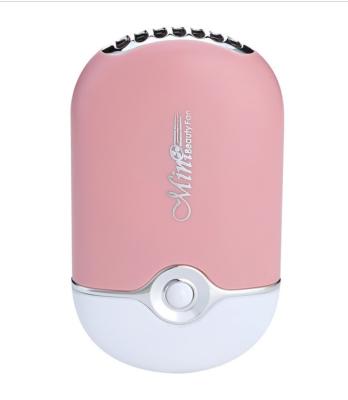 China USB Cooling Refrigeration Mini Portable Fan For Eyelash Handheld Air Conditioning Bladeless Electric Rechargeable Two Modes for sale