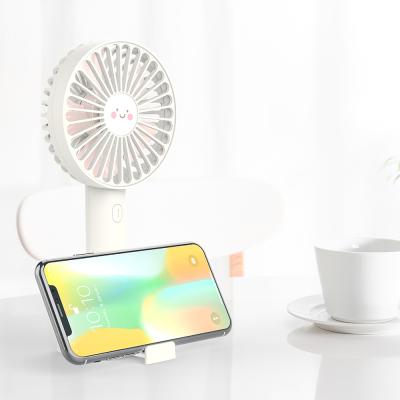 China 2019 Convenient Factory Mini Portable Compact Portable Desktop Hot Selling USB Fan With Lithium Battery And Summer Air Cooling Bass Fan for sale