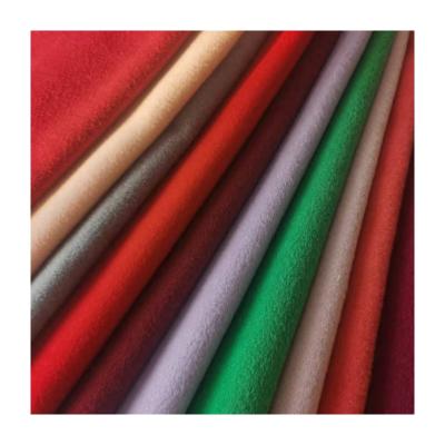 China DXX Online Direct Sales 100 Polyester fabric Woolen Felt Fabric Suitable For Coat Pants Comfortable Fabric zu verkaufen