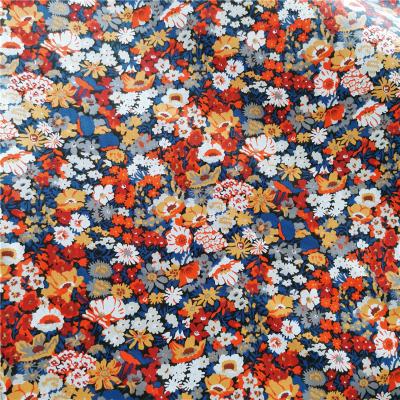 China Idyllic printing fabric floret cloth broken twill lining cotton handmade diy cloth for sale