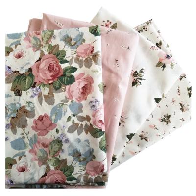 China Cotton printing pastoral style, soft touch, clear pattern, good choice of skirt fabric zu verkaufen