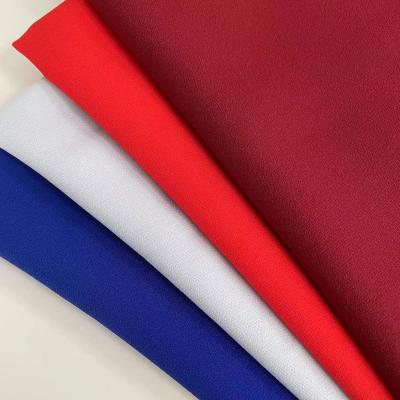 中国 DXX Wholesale Polyester Crepe Solid Color Fabric Chiffon Material Fabric Chiffon Plain Weave Manufacturer 販売のため