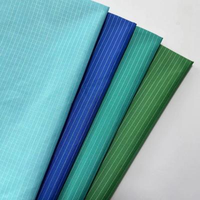 China DXX Double Sided Lattice Anti-Static Plaid Cloth Fabric Suitable For Cotton Coat, Windbreaker And Down Jacket zu verkaufen