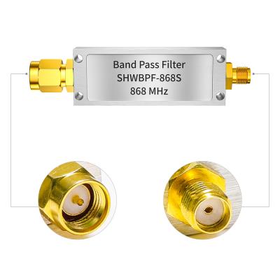 China 50 Impedanz Helium Lora Bandpass RF 915MHz 868MHz Hohlraumfilter zu verkaufen