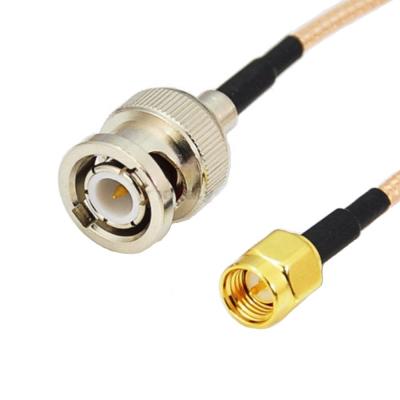 China 1.13 Dimensiones de la chaqueta Cable coaxial RF de baja pérdida para tensión de prueba de chispas de antena 2000V en venta