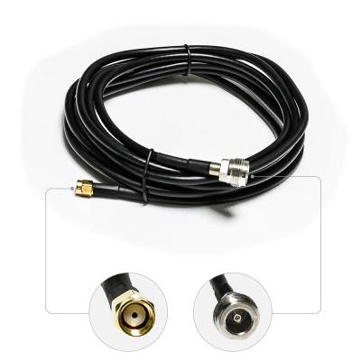 China Cat 1 LMR400 RG 58 LMR 600 RF AV Cable Tool Pigtail Feeder Wireless TV Low Loss Coaxial RF Helium Antenna Cables for sale