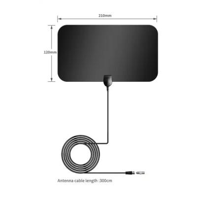 China 4k Cable Adapter Antena Digital Hdtv Amplifier Signal Booster Tv Antenna ABS for sale