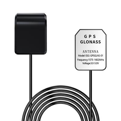 China 1575.42MHz External Tracker Patch Active Housing RTK USB Car GSM GLONASS GPS Antenna for sale