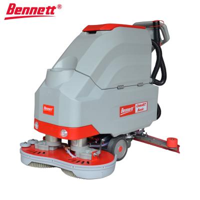 China Hotels 24V DC Self Driving Ametek Motor Ceramic Tile Floor Cleaning Machine for sale